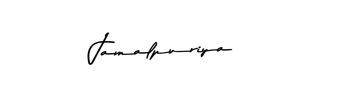 Design your own signature with our free online signature maker. With this signature software, you can create a handwritten (Asem Kandis PERSONAL USE) signature for name Jamalpuriya. Jamalpuriya signature style 9 images and pictures png