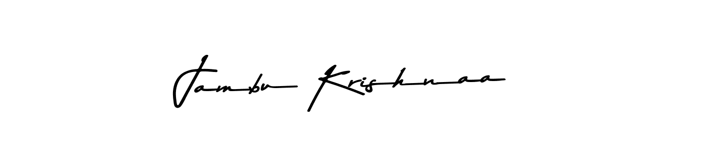 It looks lik you need a new signature style for name Jambu Krishnaa. Design unique handwritten (Asem Kandis PERSONAL USE) signature with our free signature maker in just a few clicks. Jambu Krishnaa signature style 9 images and pictures png