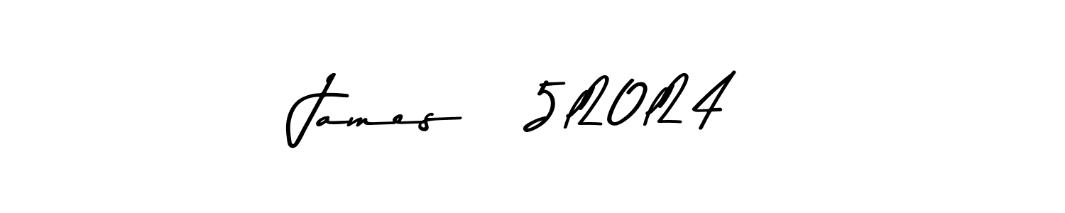 Make a short James   5l20l24 signature style. Manage your documents anywhere anytime using Asem Kandis PERSONAL USE. Create and add eSignatures, submit forms, share and send files easily. James   5l20l24 signature style 9 images and pictures png