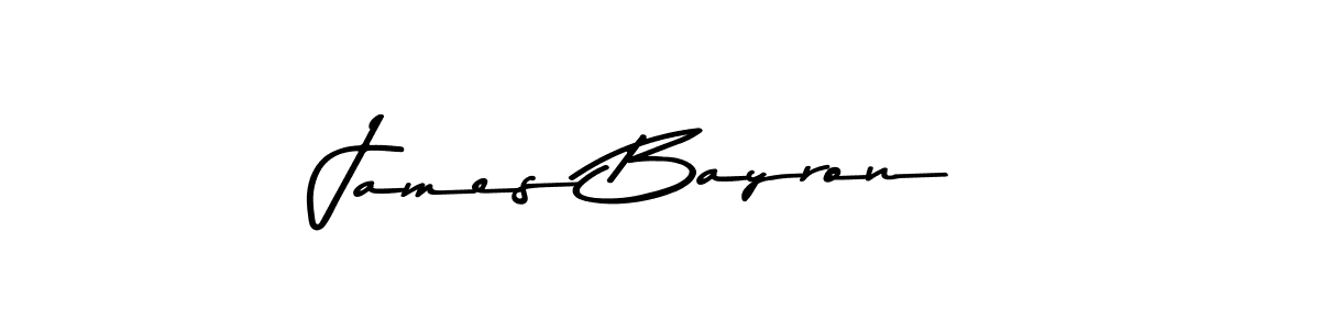 You should practise on your own different ways (Asem Kandis PERSONAL USE) to write your name (James Bayron) in signature. don't let someone else do it for you. James Bayron signature style 9 images and pictures png