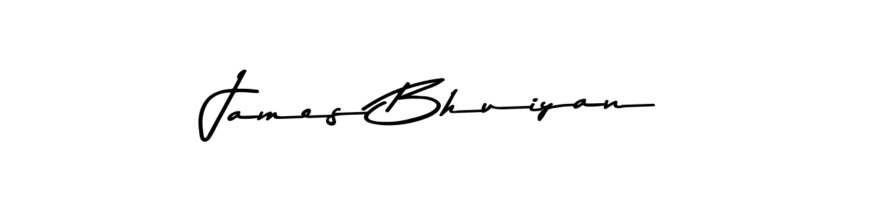 Also You can easily find your signature by using the search form. We will create James Bhuiyan name handwritten signature images for you free of cost using Asem Kandis PERSONAL USE sign style. James Bhuiyan signature style 9 images and pictures png