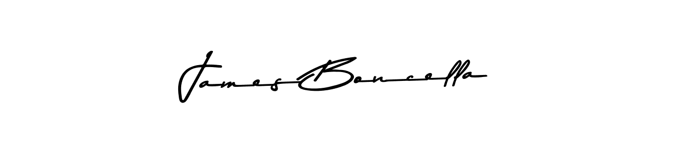 Use a signature maker to create a handwritten signature online. With this signature software, you can design (Asem Kandis PERSONAL USE) your own signature for name James Boncella. James Boncella signature style 9 images and pictures png