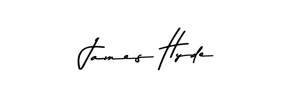 Make a beautiful signature design for name James Hyde. With this signature (Asem Kandis PERSONAL USE) style, you can create a handwritten signature for free. James Hyde signature style 9 images and pictures png