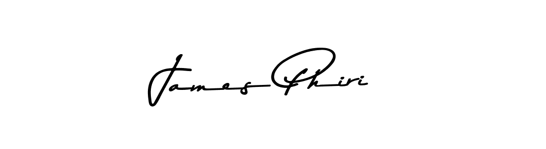 Make a beautiful signature design for name James Phiri. With this signature (Asem Kandis PERSONAL USE) style, you can create a handwritten signature for free. James Phiri signature style 9 images and pictures png