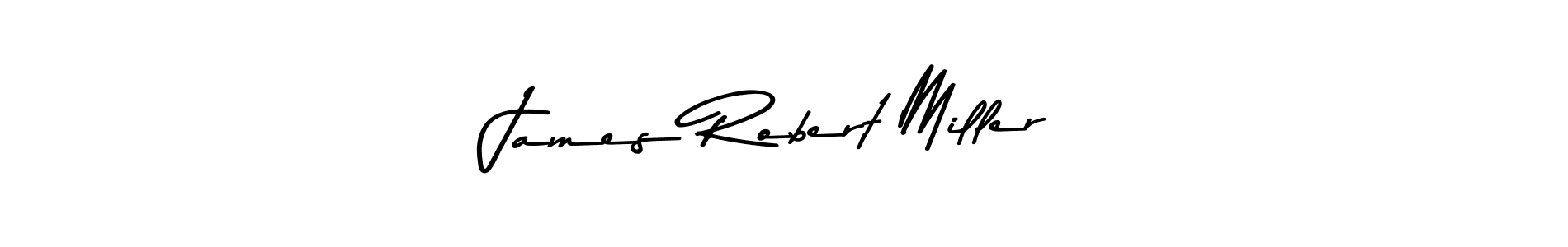 How to make James Robert Miller name signature. Use Asem Kandis PERSONAL USE style for creating short signs online. This is the latest handwritten sign. James Robert Miller signature style 9 images and pictures png