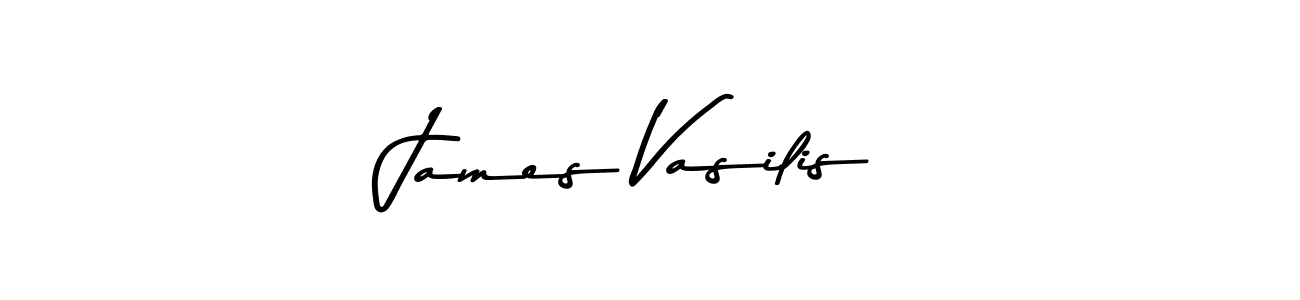 Also we have James Vasilis name is the best signature style. Create professional handwritten signature collection using Asem Kandis PERSONAL USE autograph style. James Vasilis signature style 9 images and pictures png