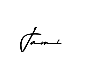 Create a beautiful signature design for name Jami. With this signature (Asem Kandis PERSONAL USE) fonts, you can make a handwritten signature for free. Jami signature style 9 images and pictures png