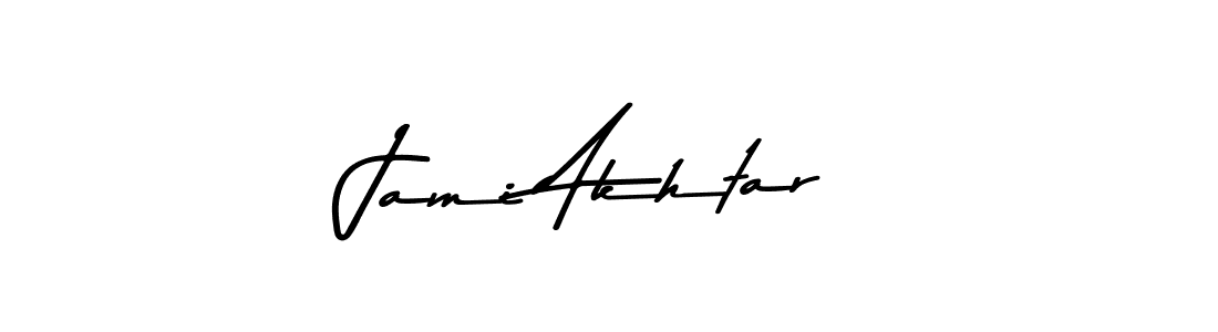 Make a beautiful signature design for name Jami Akhtar. Use this online signature maker to create a handwritten signature for free. Jami Akhtar signature style 9 images and pictures png