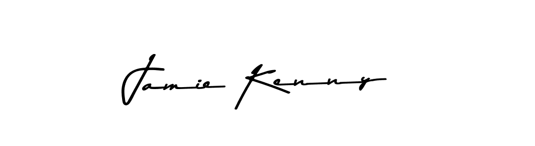 Jamie Kenny stylish signature style. Best Handwritten Sign (Asem Kandis PERSONAL USE) for my name. Handwritten Signature Collection Ideas for my name Jamie Kenny. Jamie Kenny signature style 9 images and pictures png
