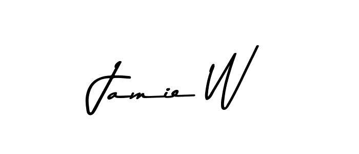 How to Draw Jamie W signature style? Asem Kandis PERSONAL USE is a latest design signature styles for name Jamie W. Jamie W signature style 9 images and pictures png