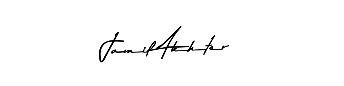 Similarly Asem Kandis PERSONAL USE is the best handwritten signature design. Signature creator online .You can use it as an online autograph creator for name Jamil Akhter. Jamil Akhter signature style 9 images and pictures png