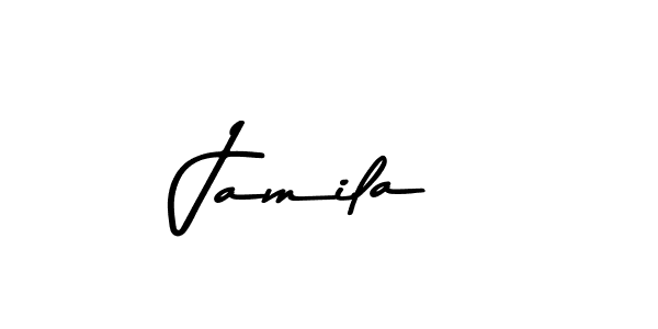 Jamila stylish signature style. Best Handwritten Sign (Asem Kandis PERSONAL USE) for my name. Handwritten Signature Collection Ideas for my name Jamila. Jamila signature style 9 images and pictures png