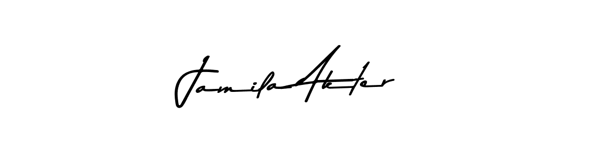 Make a beautiful signature design for name Jamila Akter. Use this online signature maker to create a handwritten signature for free. Jamila Akter signature style 9 images and pictures png