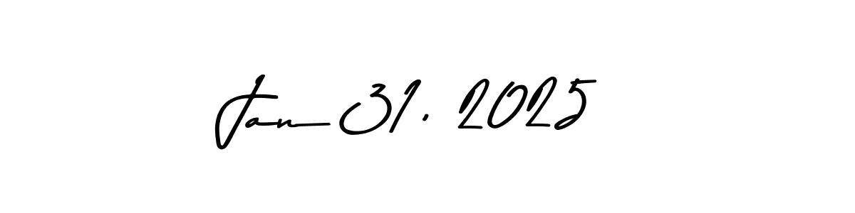 Create a beautiful signature design for name Jan 31, 2025. With this signature (Asem Kandis PERSONAL USE) fonts, you can make a handwritten signature for free. Jan 31, 2025 signature style 9 images and pictures png