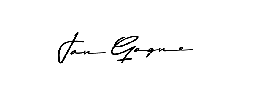 Make a short Jan Gagne signature style. Manage your documents anywhere anytime using Asem Kandis PERSONAL USE. Create and add eSignatures, submit forms, share and send files easily. Jan Gagne signature style 9 images and pictures png