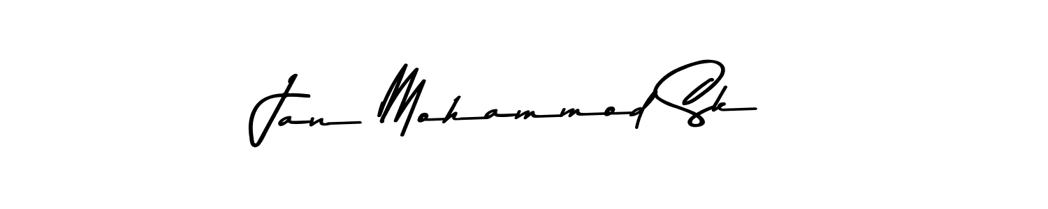 Design your own signature with our free online signature maker. With this signature software, you can create a handwritten (Asem Kandis PERSONAL USE) signature for name Jan Mohammod Sk. Jan Mohammod Sk signature style 9 images and pictures png