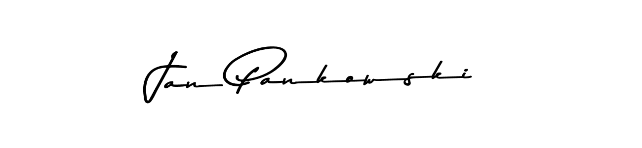 Design your own signature with our free online signature maker. With this signature software, you can create a handwritten (Asem Kandis PERSONAL USE) signature for name Jan Pankowski. Jan Pankowski signature style 9 images and pictures png