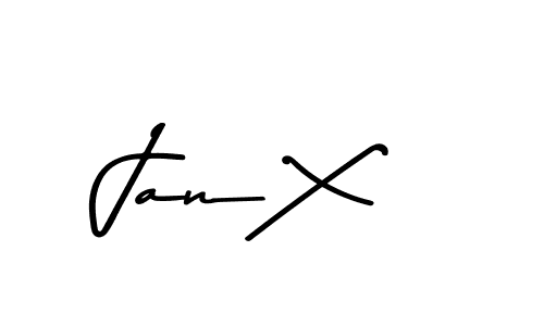 How to make Jan X signature? Asem Kandis PERSONAL USE is a professional autograph style. Create handwritten signature for Jan X name. Jan X signature style 9 images and pictures png