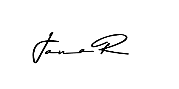 How to Draw Jana R signature style? Asem Kandis PERSONAL USE is a latest design signature styles for name Jana R. Jana R signature style 9 images and pictures png