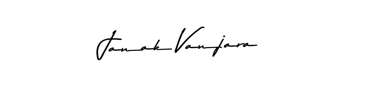 Design your own signature with our free online signature maker. With this signature software, you can create a handwritten (Asem Kandis PERSONAL USE) signature for name Janak Vanjara. Janak Vanjara signature style 9 images and pictures png