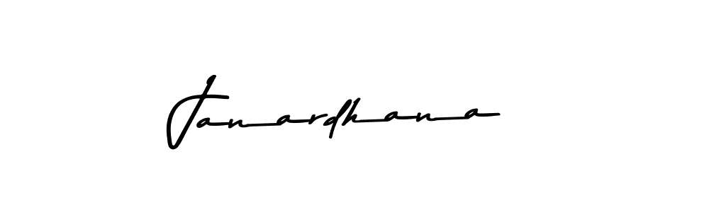 How to make Janardhana name signature. Use Asem Kandis PERSONAL USE style for creating short signs online. This is the latest handwritten sign. Janardhana signature style 9 images and pictures png