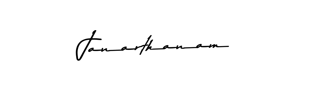 How to make Janarthanam name signature. Use Asem Kandis PERSONAL USE style for creating short signs online. This is the latest handwritten sign. Janarthanam signature style 9 images and pictures png