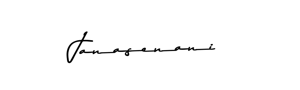 How to make Janasenani signature? Asem Kandis PERSONAL USE is a professional autograph style. Create handwritten signature for Janasenani name. Janasenani signature style 9 images and pictures png