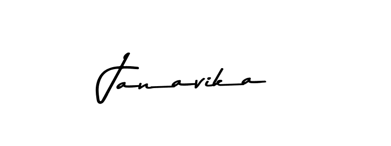 Janavika stylish signature style. Best Handwritten Sign (Asem Kandis PERSONAL USE) for my name. Handwritten Signature Collection Ideas for my name Janavika. Janavika signature style 9 images and pictures png