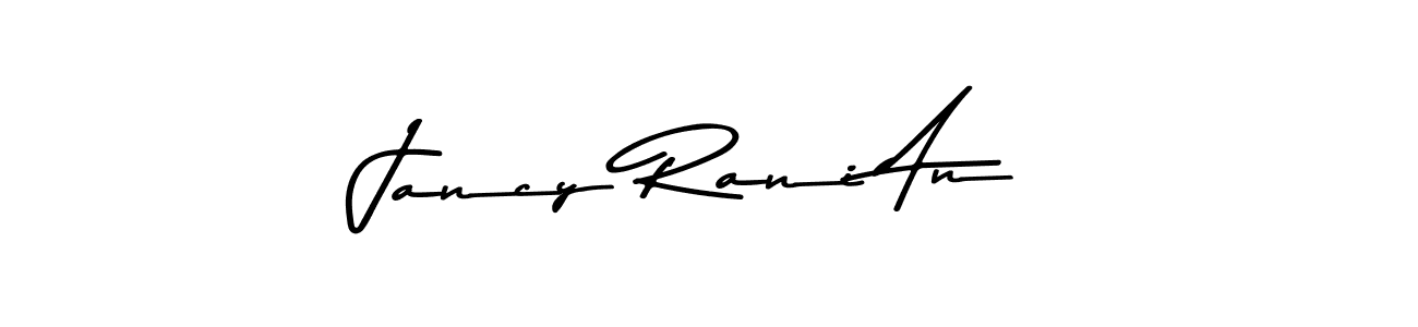 Asem Kandis PERSONAL USE is a professional signature style that is perfect for those who want to add a touch of class to their signature. It is also a great choice for those who want to make their signature more unique. Get Jancy Rani An name to fancy signature for free. Jancy Rani An signature style 9 images and pictures png