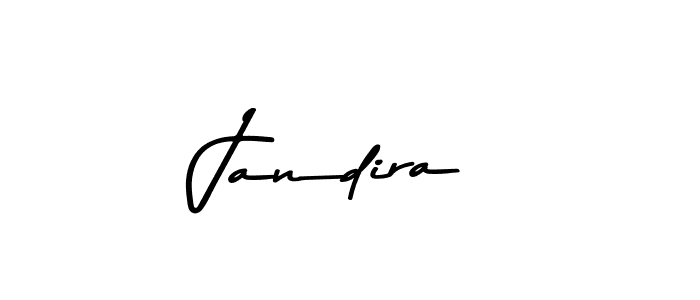 Create a beautiful signature design for name Jandira. With this signature (Asem Kandis PERSONAL USE) fonts, you can make a handwritten signature for free. Jandira signature style 9 images and pictures png