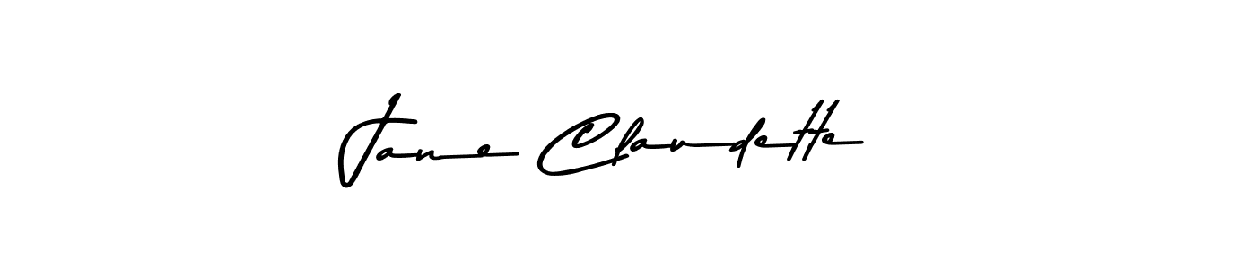 You should practise on your own different ways (Asem Kandis PERSONAL USE) to write your name (Jane Claudette) in signature. don't let someone else do it for you. Jane Claudette signature style 9 images and pictures png