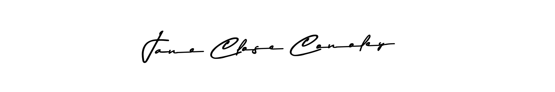 Asem Kandis PERSONAL USE is a professional signature style that is perfect for those who want to add a touch of class to their signature. It is also a great choice for those who want to make their signature more unique. Get Jane Close Conoley name to fancy signature for free. Jane Close Conoley signature style 9 images and pictures png