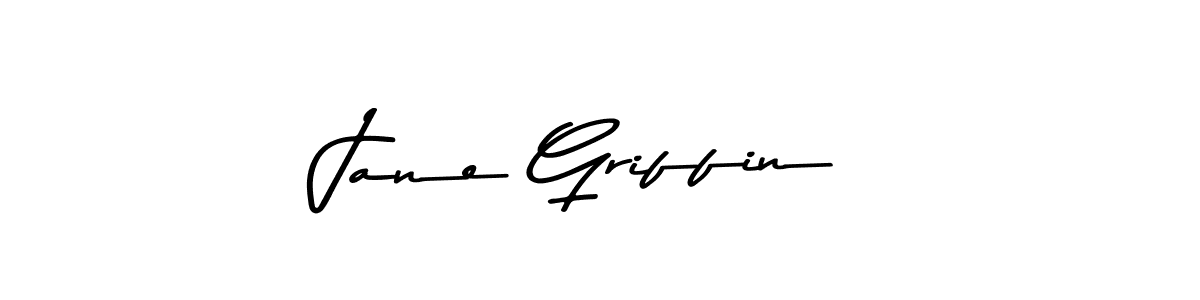 How to make Jane Griffin name signature. Use Asem Kandis PERSONAL USE style for creating short signs online. This is the latest handwritten sign. Jane Griffin signature style 9 images and pictures png