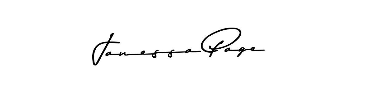 Make a beautiful signature design for name Janessa Page. Use this online signature maker to create a handwritten signature for free. Janessa Page signature style 9 images and pictures png