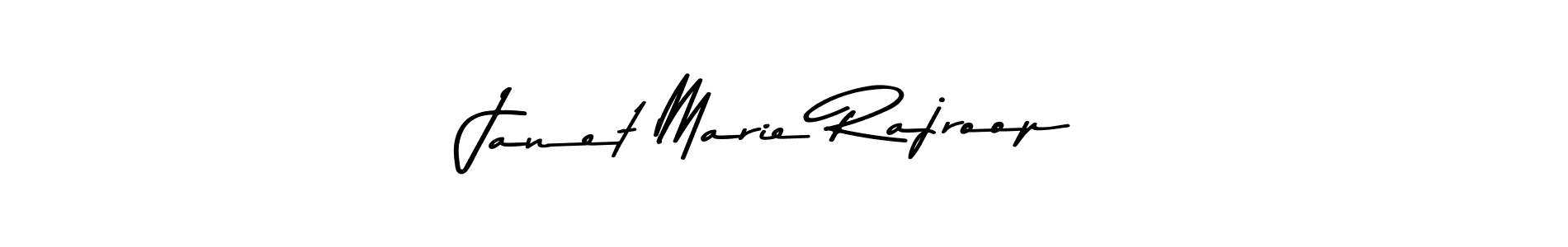 Make a beautiful signature design for name Janet Marie Rajroop. Use this online signature maker to create a handwritten signature for free. Janet Marie Rajroop signature style 9 images and pictures png