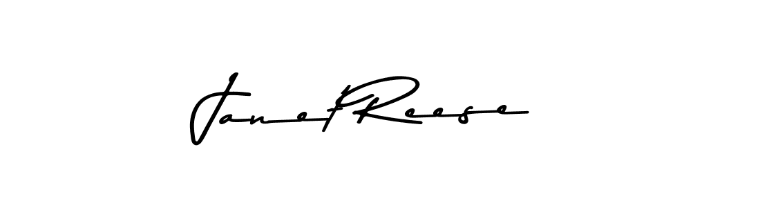 Design your own signature with our free online signature maker. With this signature software, you can create a handwritten (Asem Kandis PERSONAL USE) signature for name Janet Reese. Janet Reese signature style 9 images and pictures png