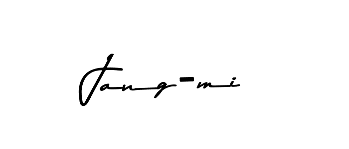 Jang-mi stylish signature style. Best Handwritten Sign (Asem Kandis PERSONAL USE) for my name. Handwritten Signature Collection Ideas for my name Jang-mi. Jang-mi signature style 9 images and pictures png