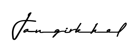 Make a beautiful signature design for name Jangirkhel. With this signature (Asem Kandis PERSONAL USE) style, you can create a handwritten signature for free. Jangirkhel signature style 9 images and pictures png