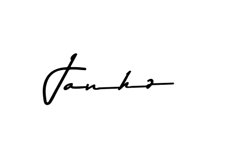 Design your own signature with our free online signature maker. With this signature software, you can create a handwritten (Asem Kandis PERSONAL USE) signature for name Janhz. Janhz signature style 9 images and pictures png