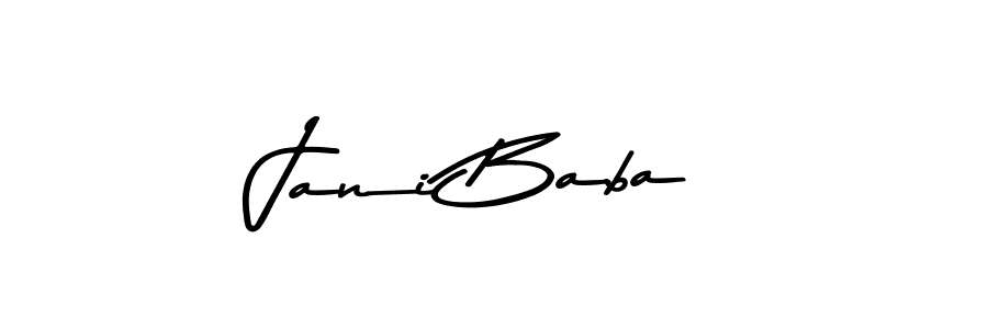 Use a signature maker to create a handwritten signature online. With this signature software, you can design (Asem Kandis PERSONAL USE) your own signature for name Jani Baba. Jani Baba signature style 9 images and pictures png