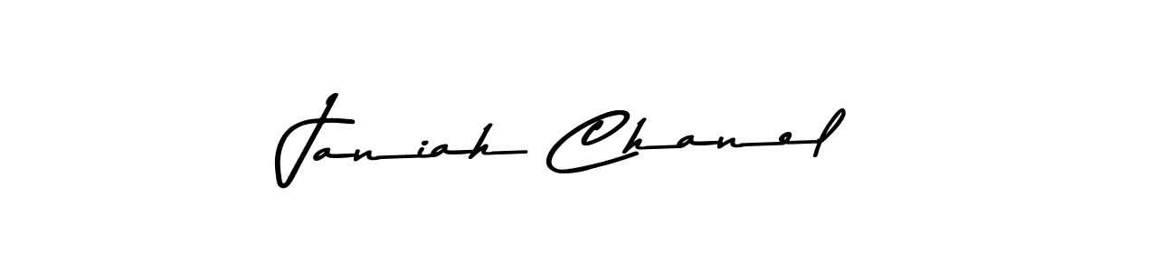Make a short Janiah Chanel signature style. Manage your documents anywhere anytime using Asem Kandis PERSONAL USE. Create and add eSignatures, submit forms, share and send files easily. Janiah Chanel signature style 9 images and pictures png