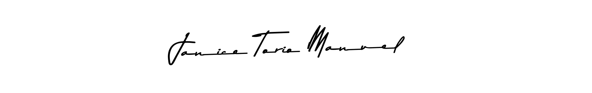 if you are searching for the best signature style for your name Janice Torio Manuel. so please give up your signature search. here we have designed multiple signature styles  using Asem Kandis PERSONAL USE. Janice Torio Manuel signature style 9 images and pictures png