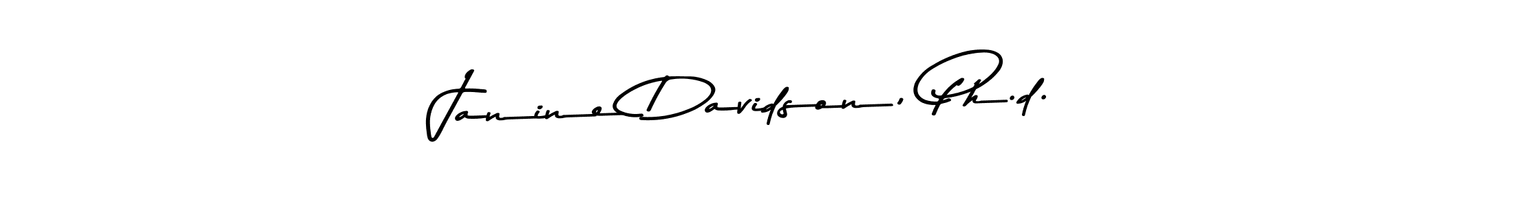 Use a signature maker to create a handwritten signature online. With this signature software, you can design (Asem Kandis PERSONAL USE) your own signature for name Janine Davidson, Ph.d.. Janine Davidson, Ph.d. signature style 9 images and pictures png