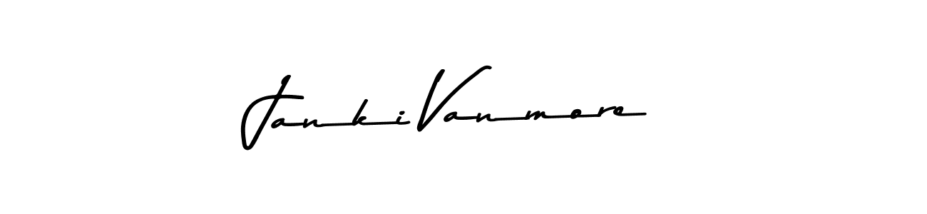if you are searching for the best signature style for your name Janki Vanmore. so please give up your signature search. here we have designed multiple signature styles  using Asem Kandis PERSONAL USE. Janki Vanmore signature style 9 images and pictures png