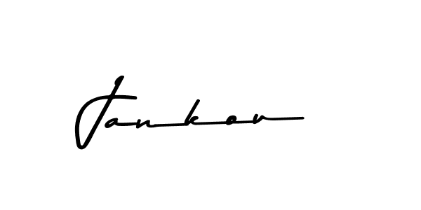 Use a signature maker to create a handwritten signature online. With this signature software, you can design (Asem Kandis PERSONAL USE) your own signature for name Jankou. Jankou signature style 9 images and pictures png