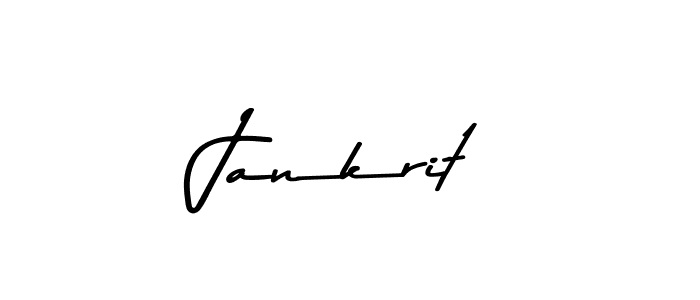Create a beautiful signature design for name Jankrit. With this signature (Asem Kandis PERSONAL USE) fonts, you can make a handwritten signature for free. Jankrit signature style 9 images and pictures png