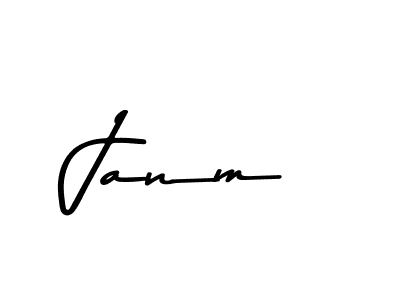 Janm stylish signature style. Best Handwritten Sign (Asem Kandis PERSONAL USE) for my name. Handwritten Signature Collection Ideas for my name Janm. Janm signature style 9 images and pictures png