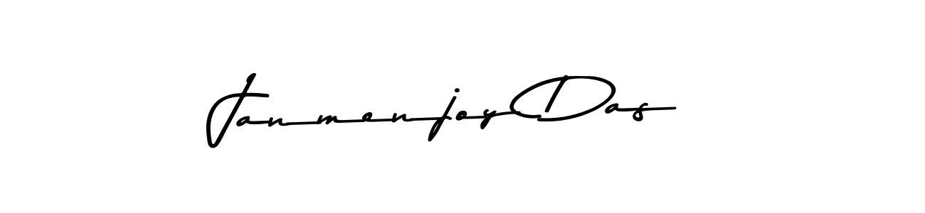 Janmenjoy Das stylish signature style. Best Handwritten Sign (Asem Kandis PERSONAL USE) for my name. Handwritten Signature Collection Ideas for my name Janmenjoy Das. Janmenjoy Das signature style 9 images and pictures png