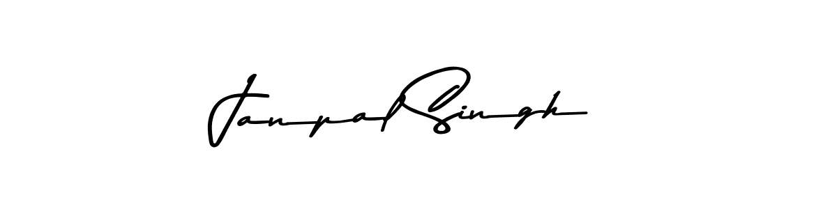 Create a beautiful signature design for name Janpal Singh. With this signature (Asem Kandis PERSONAL USE) fonts, you can make a handwritten signature for free. Janpal Singh signature style 9 images and pictures png