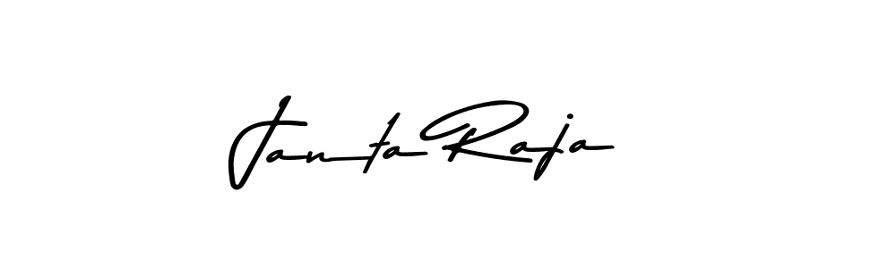 Design your own signature with our free online signature maker. With this signature software, you can create a handwritten (Asem Kandis PERSONAL USE) signature for name Janta Raja. Janta Raja signature style 9 images and pictures png